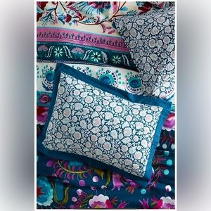 Anthropologie MEZE Two Standard Shams NWT